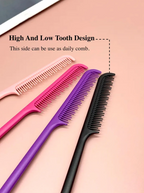 1 Pcs Long comb 3 in Double Sided Comb Edge Brush Eyebrow Styling tool Salon Hair Accessory