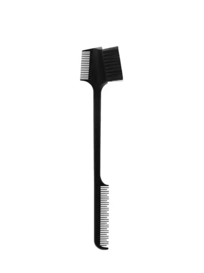 1 Pcs Long comb 3 in Double Sided Comb Edge Brush Eyebrow Styling tool Salon Hair Accessory