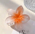1pcs Hawaiian Fashion Flower Hair Claw Clip Ponytail holder Woman’s Hairclip Accessory