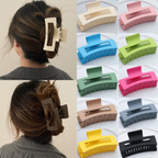 Claw Clip Ponytail Holder Girls Large Size Hair Accessory Crab Ponytail holder