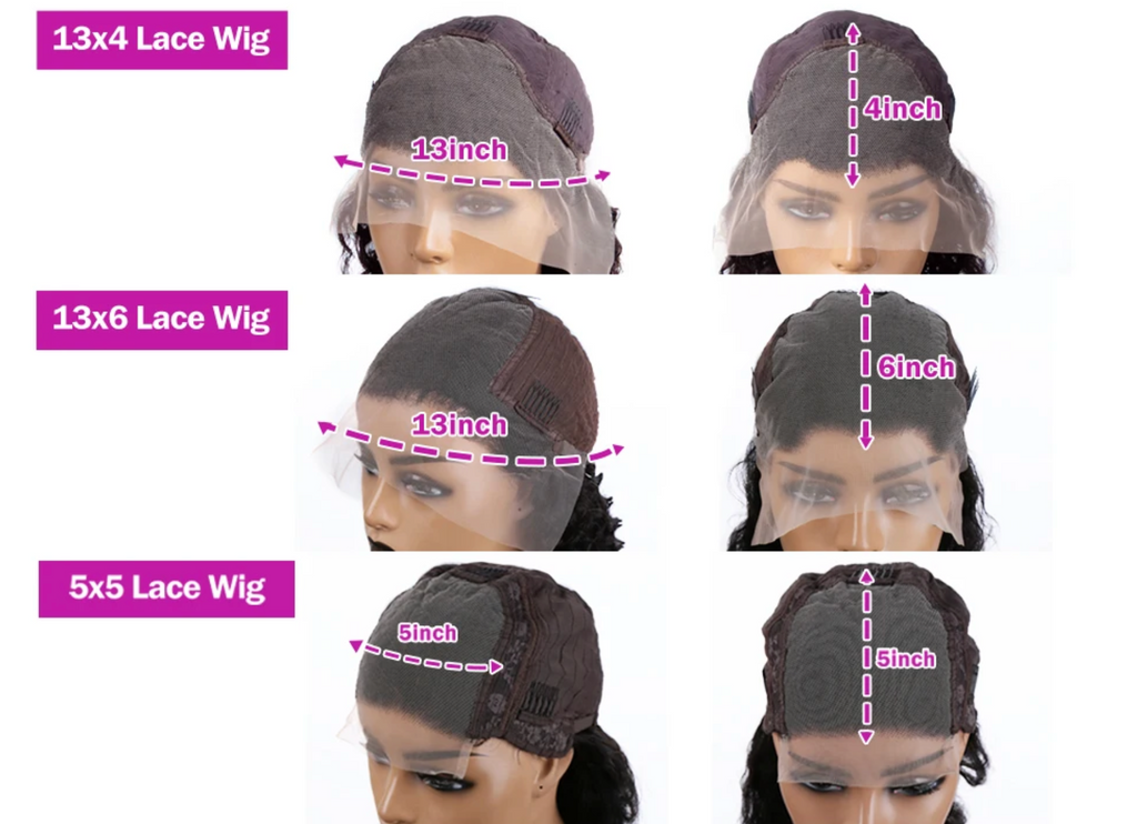 Natural Straight Bob Human Hair Transparent Wig 180% 220% Density Lace Front Wig