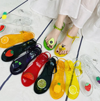 Summer Trending Fruit jelly Slides Fashion Pool Beach Strap Flip Flop Outdoor Non-slip Buckle Sandals