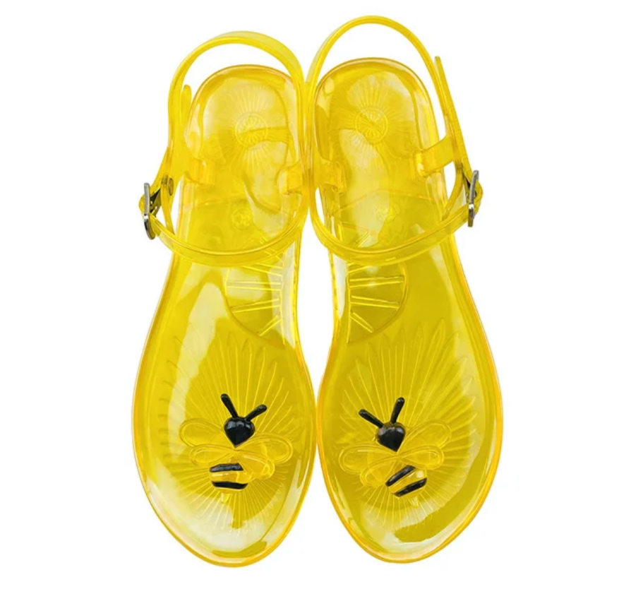 Summer Trending Fruit jelly Slides Fashion Pool Beach Strap Flip Flop Outdoor Non-slip Buckle Sandals