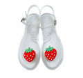 Summer Trending Fruit jelly Slides Fashion Pool Beach Strap Flip Flop Outdoor Non-slip Buckle Sandals