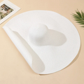 Oversized Woman’s Summer Sunhat Trending Straw Shade Sun Protection Fashion Headwear