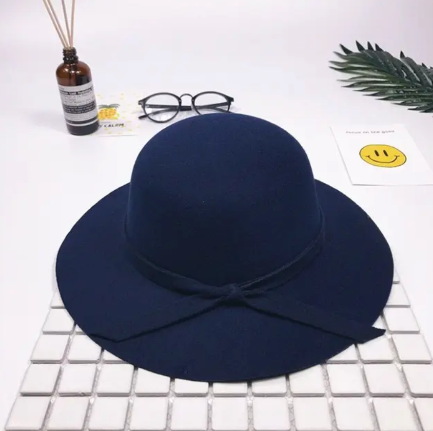 Childrens Summer BowKnot Beach Sun Protection Hat Fashion Cap