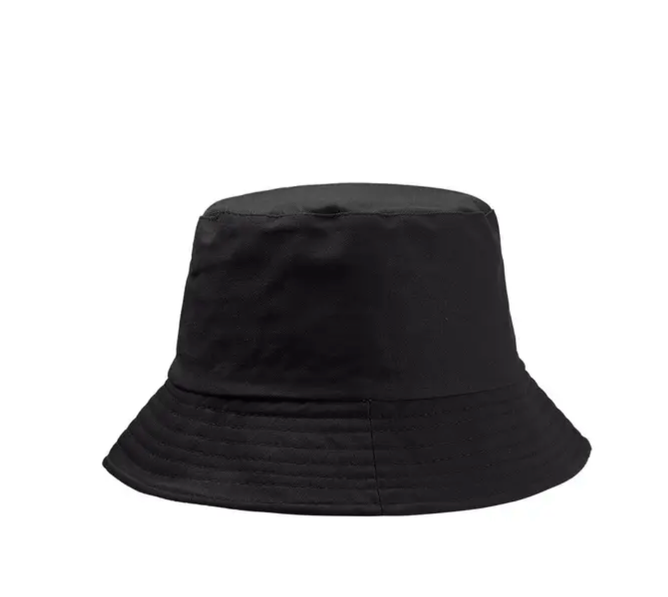 Childrens Summer  Bucket Hat Fisherman’s Cap Sun Protection Solid Color Breathable Cap