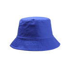 Childrens Summer  Bucket Hat Fisherman’s Cap Sun Protection Solid Color Breathable Cap