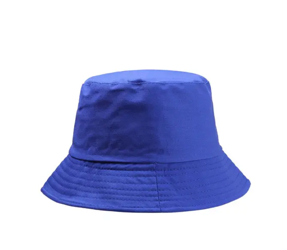 Childrens Summer  Bucket Hat Fisherman’s Cap Sun Protection Solid Color Breathable Cap