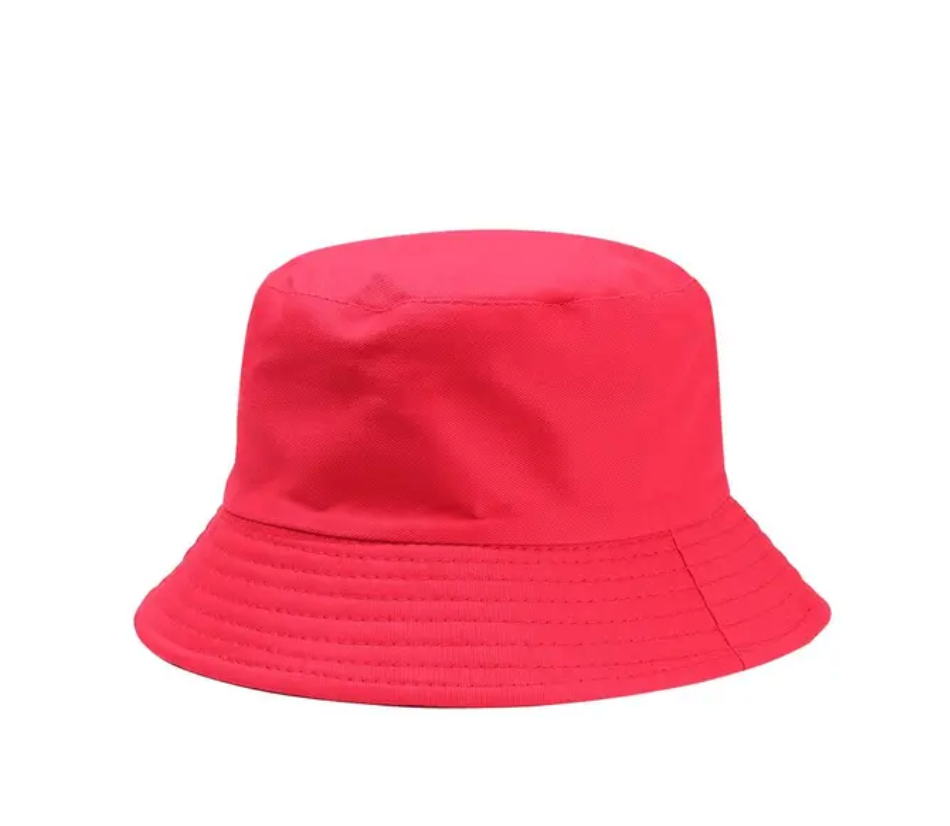 Childrens Summer  Bucket Hat Fisherman’s Cap Sun Protection Solid Color Breathable Cap