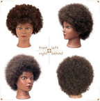 Afro Natural Hair Mannequin Styling Practice Bradding Hair Kit