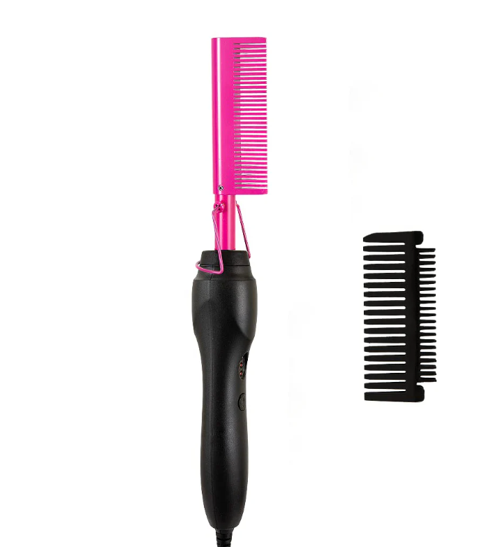 Hot Comb Hair Straightener Fast Heating Ceramic Hair Tool