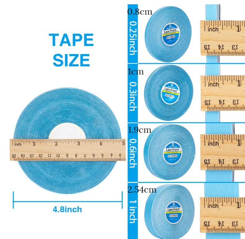 36 Yard Lace Wig Tape Roll Double Sided Hair Adhesive Clear Bonding Glueless Accessory