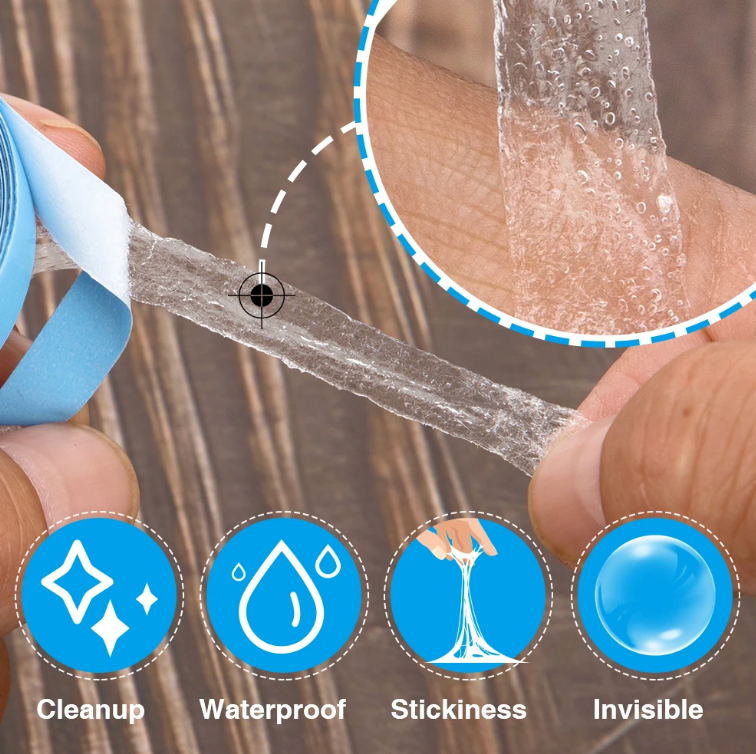 36 Yard Lace Wig Tape Roll Double Sided Hair Adhesive Clear Bonding Glueless Accessory