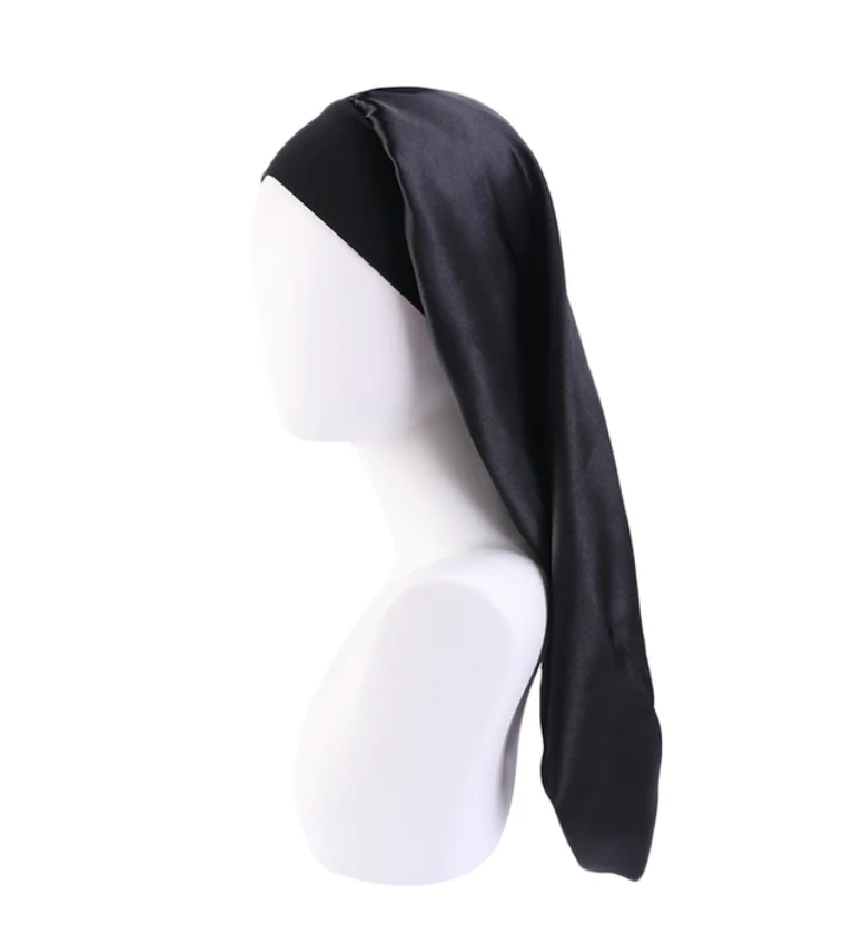 Long No Tie Sleeping Bonnet Womans Hair Protection Night Cap