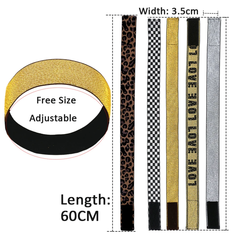 Lace Wig Band With Ear Protection Covers Elastic Adjustable Comfort Melt Band