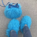 NEW Fur Purse With Fluffy Shoes Set Fashion Matching Style Trending Set