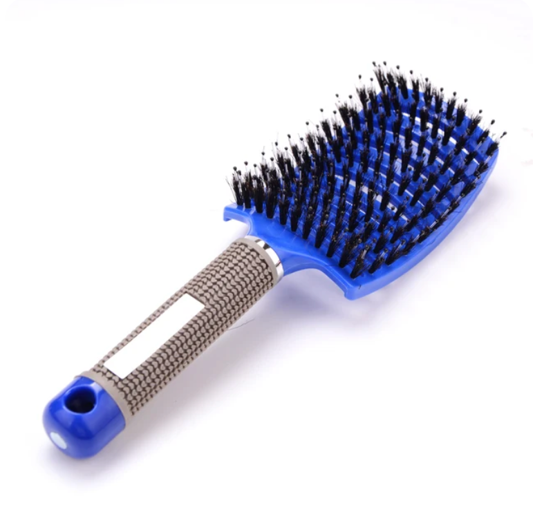 Scalp Massage Detangling Nylon Hair Brush Salon Hairdressing Styling Tool
