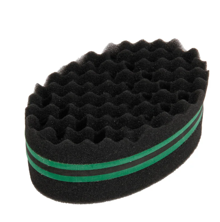 Mens Hair Sponge Twist Hair Design With Styling Pick