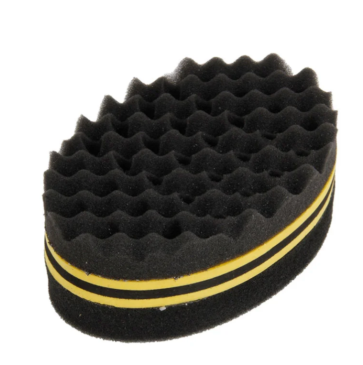 Mens Hair Sponge Twist Hair Design With Styling Pick