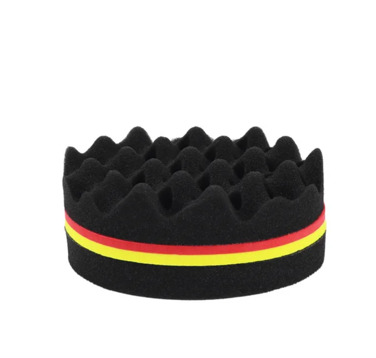 Mens Hair Sponge Twist Hair Design With Styling Pick