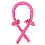 Womans Heatless Hair Curler Silk Ribbon Curling Rod Soft Styling Tool