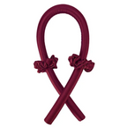 Womans Heatless Hair Curler Silk Ribbon Curling Rod Soft Styling Tool