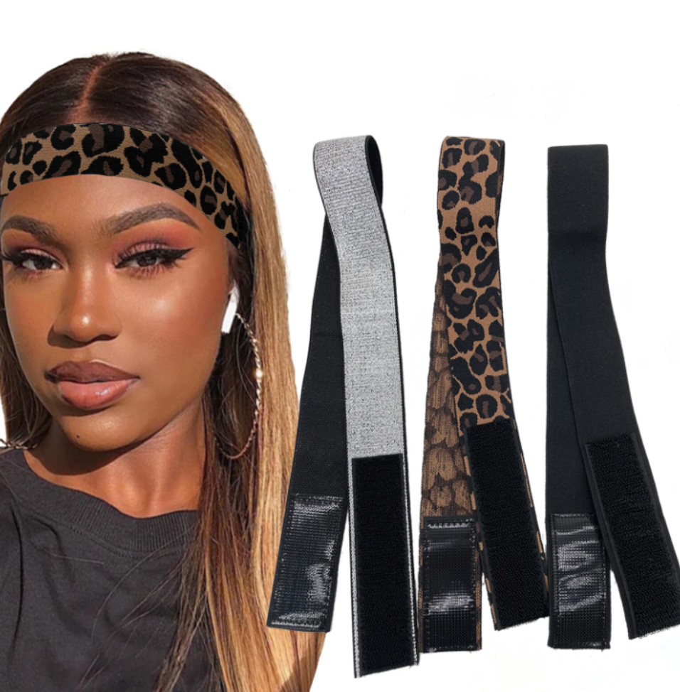 1/3 Pcs Adjustable Wig Melt Lace Band Elastic Wig Fashion Design Hair Accessory