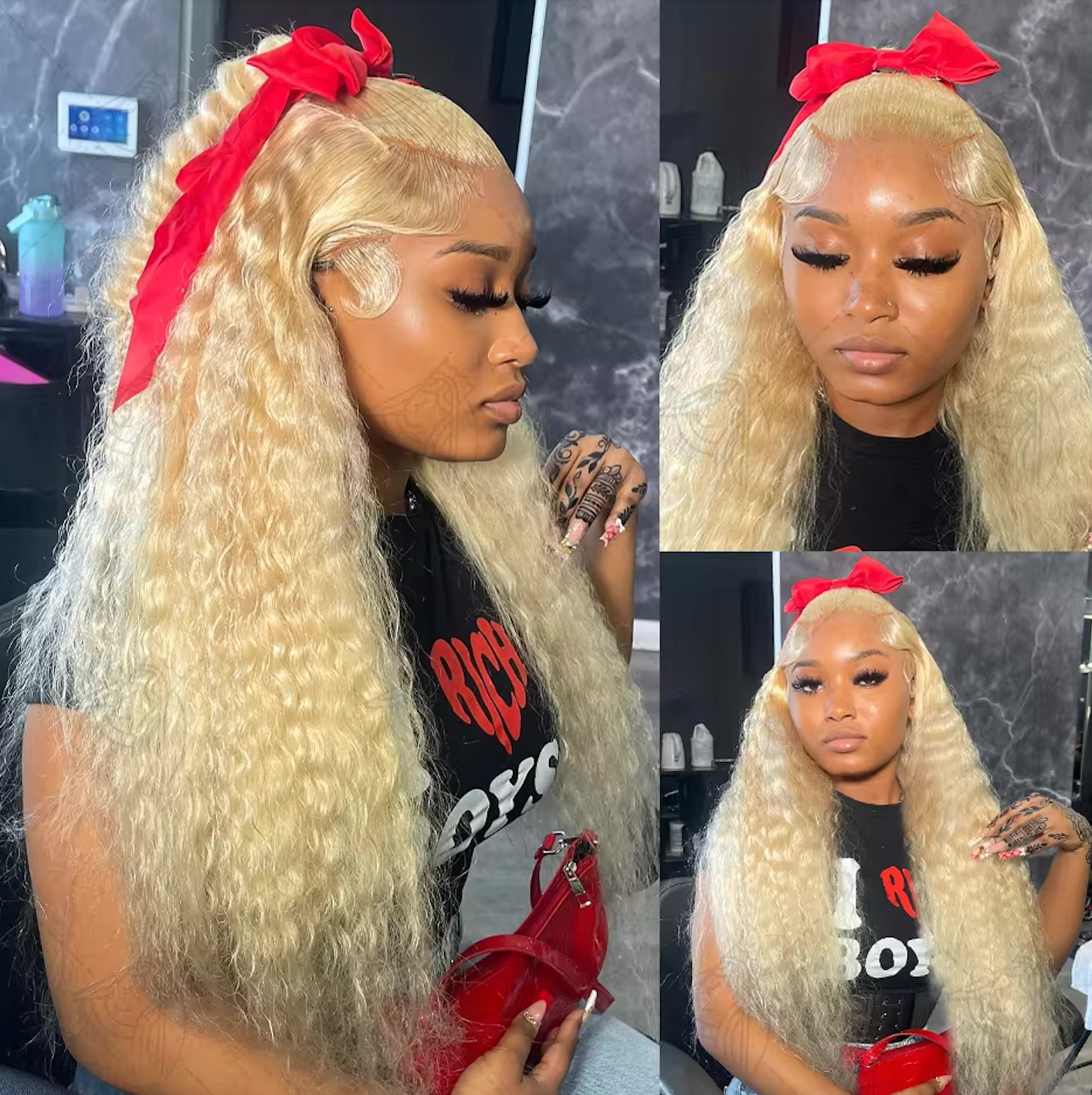 PICK 2 DEAL 26 inch 13x4 Inch Straight/Body Wave/Deep Wave Human Hair Wig🔥