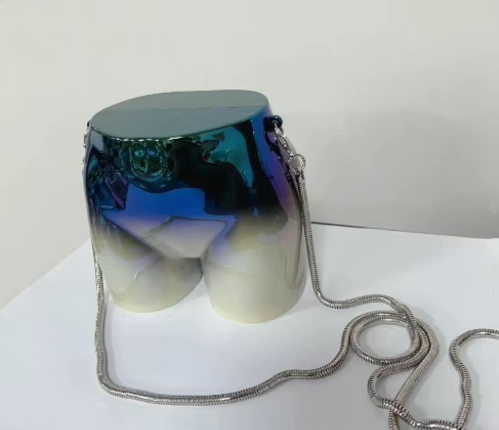 MINI Hip Body Butt Trending Handbag Womans Fashion Cross Body Chain Clutch Purse