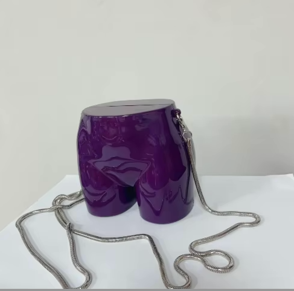 MINI Hip Body Butt Trending Handbag Womans Fashion Cross Body Chain Clutch Purse