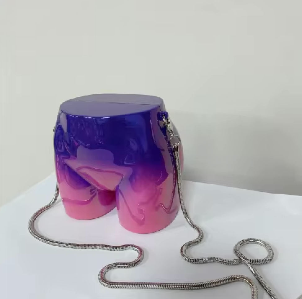 MINI Hip Body Butt Trending Handbag Womans Fashion Cross Body Chain Clutch Purse