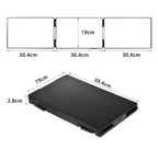 3 Way Adjustable Trifold Mirror Solo Styling Portable Wall Door Mount Mirror