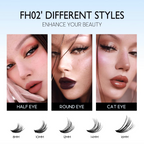 DIY Cluster Lash Kits Individual Cluster Lash Kits Full Fluffy 8-16 mm Set