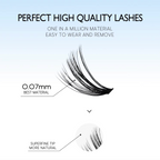 DIY Cluster Lash Kits Individual Cluster Lash Kits Full Fluffy 8-16 mm Set