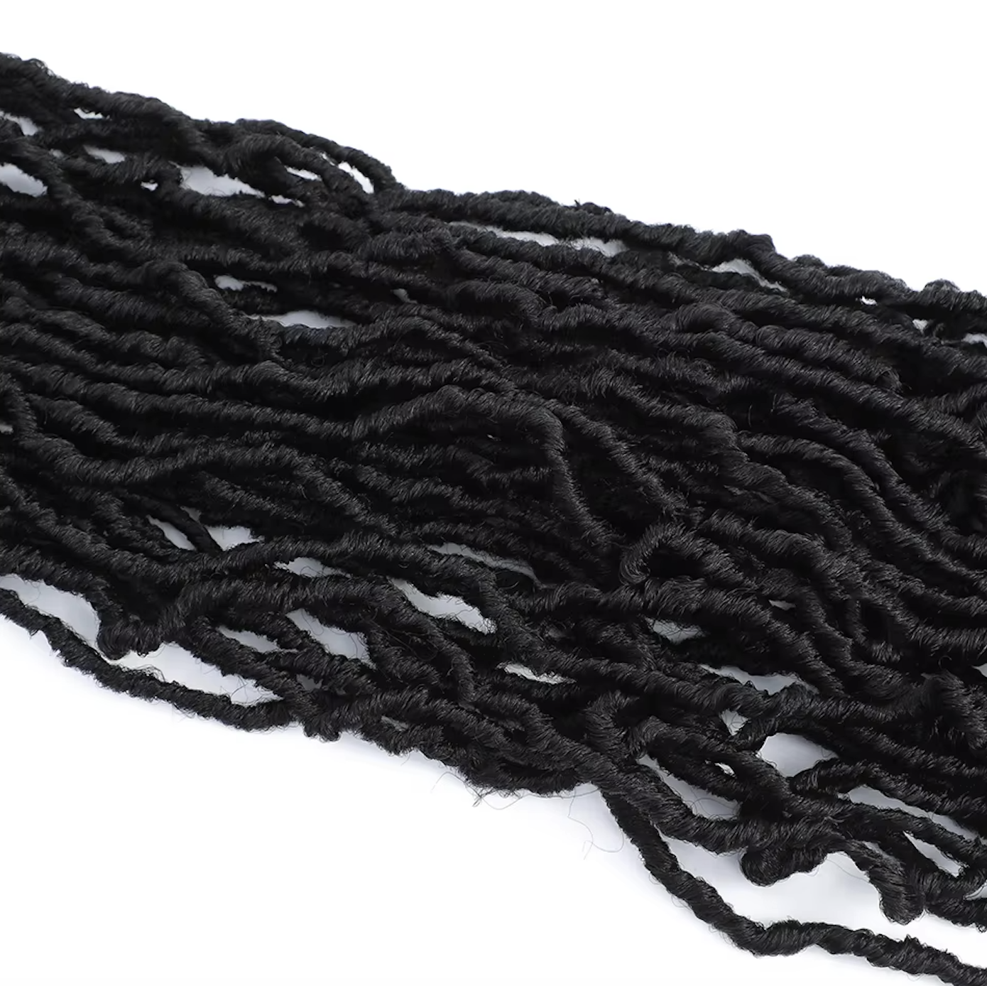 21 Pcs Goddess Faux Lock Pre Looped Crochet Hair Extensions 18 24 36 Inch 21 Pcs Set