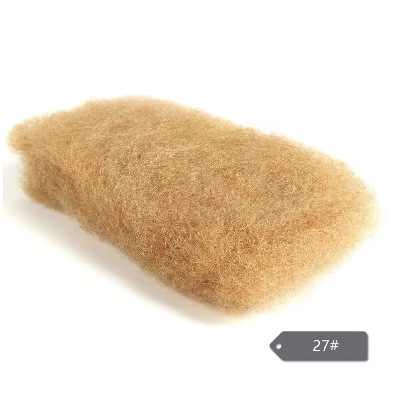 Micro Lock Human Afro Kinky Permanent Lock Extension Twist Natural Human Hair Bulk Braiding Hair