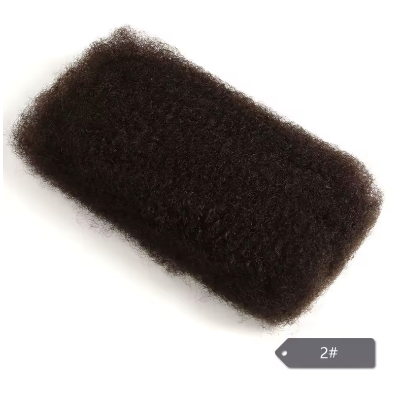 Micro Lock Human Afro Kinky Permanent Lock Extension Twist Natural Human Hair Bulk Braiding Hair