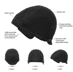 Short Glueless Pixi Cut Human Hair 6 Inch Layered Throw On And Go Wig