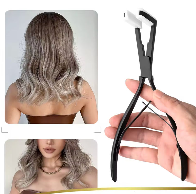 Tape In Pliers Hair Sealing Applicator 7 Inch Stainless Steel Styling Tool