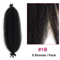 Spring Afro Faux Locs Butterfly Braids Hair Curly Twist Crochet Braiding Hair 16 24 28 Inch Lot