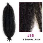 Spring Afro Faux Locs Butterfly Braids Hair Curly Twist Crochet Braiding Hair 16 24 28 Inch Lot