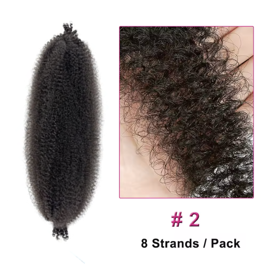 Spring Afro Faux Locs Butterfly Braids Hair Curly Twist Crochet Braiding Hair 16 24 28 Inch Lot