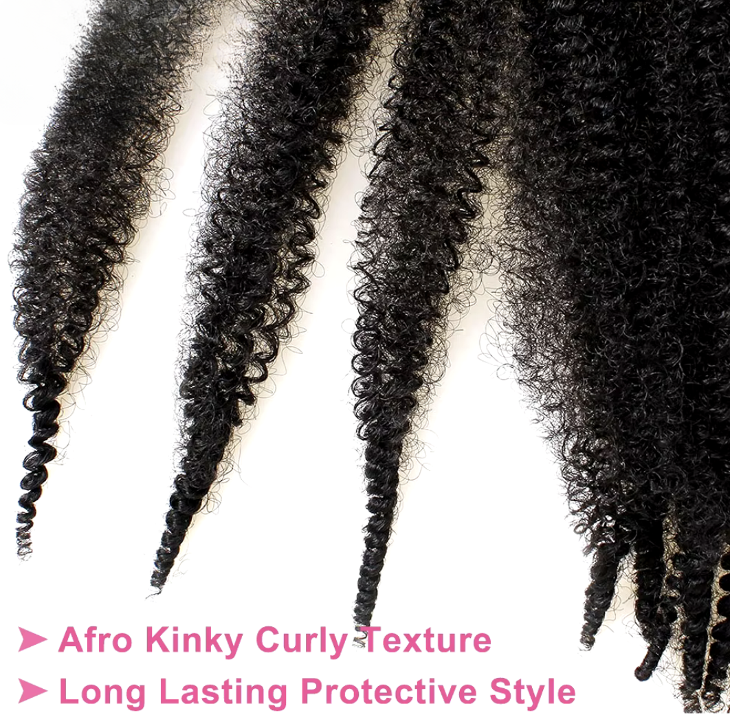Spring Afro Faux Locs Butterfly Braids Hair Curly Twist Crochet Braiding Hair 16 24 28 Inch Lot
