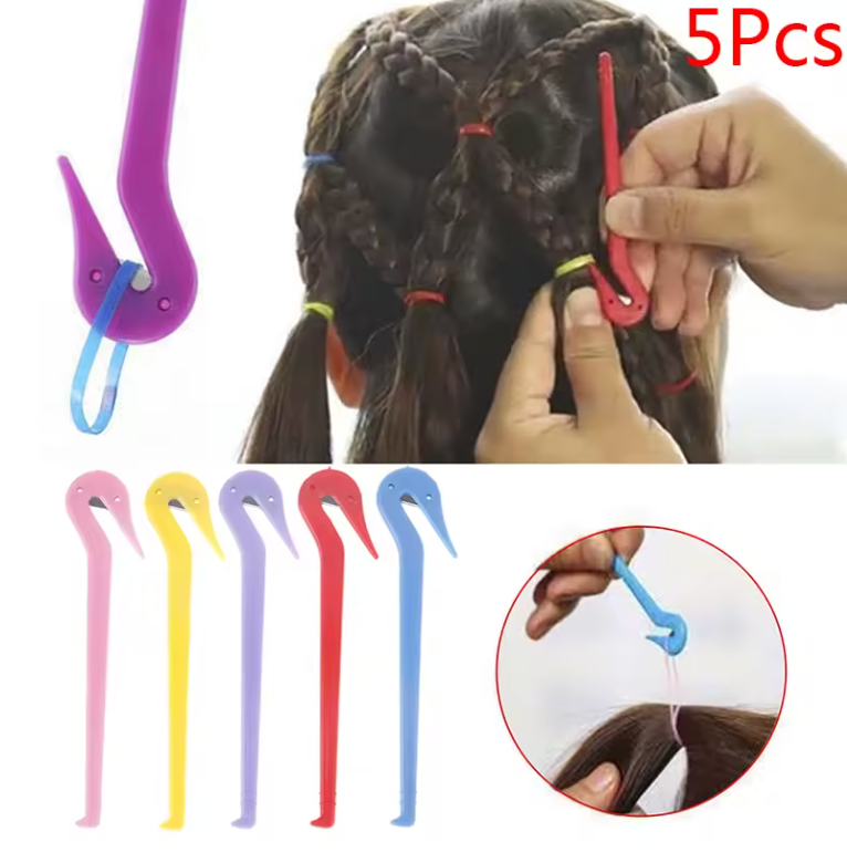 Rubber Bands Sew In Thread Safety Elastic Band Cutter Hair Removal Kids Tool