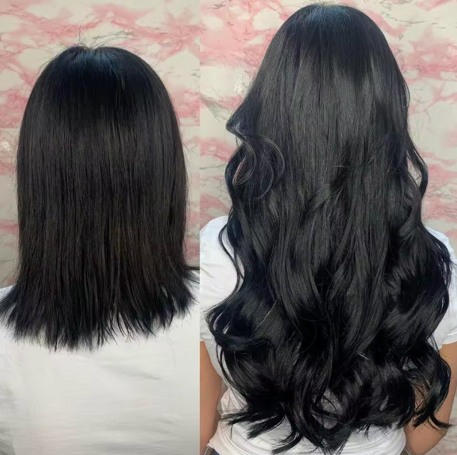 Straight Texture Tape In Human Hair Remy 20 Pcs 50g Natural Color Tape Ins Hair Extensions