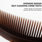 Anti Dandruff Comb Self Cleaning Scalp Scratching Salon Styling Brush Scalp Massager Anti Oil Sebum Massaging Styling Tool