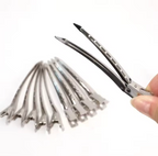 Salon Styling 28 Pcs/Set 18 Curlers 10 Clips Multi Sized Hair  Dressing Tools