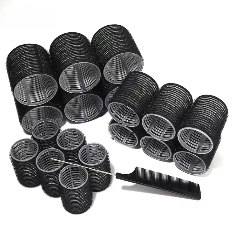 Salon Styling 28 Pcs/Set 18 Curlers 10 Clips Multi Sized Hair  Dressing Tools