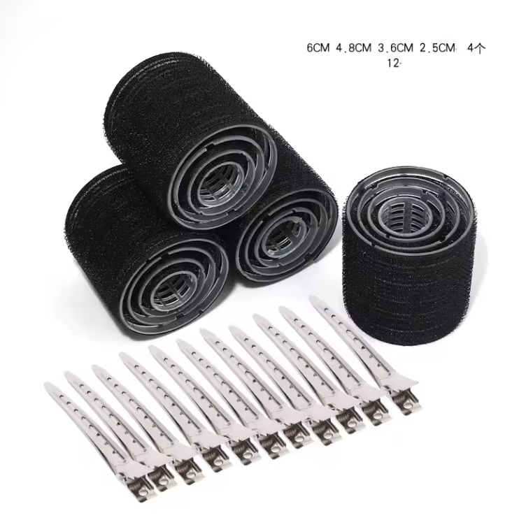 Salon Styling 28 Pcs/Set 18 Curlers 10 Clips Multi Sized Hair  Dressing Tools